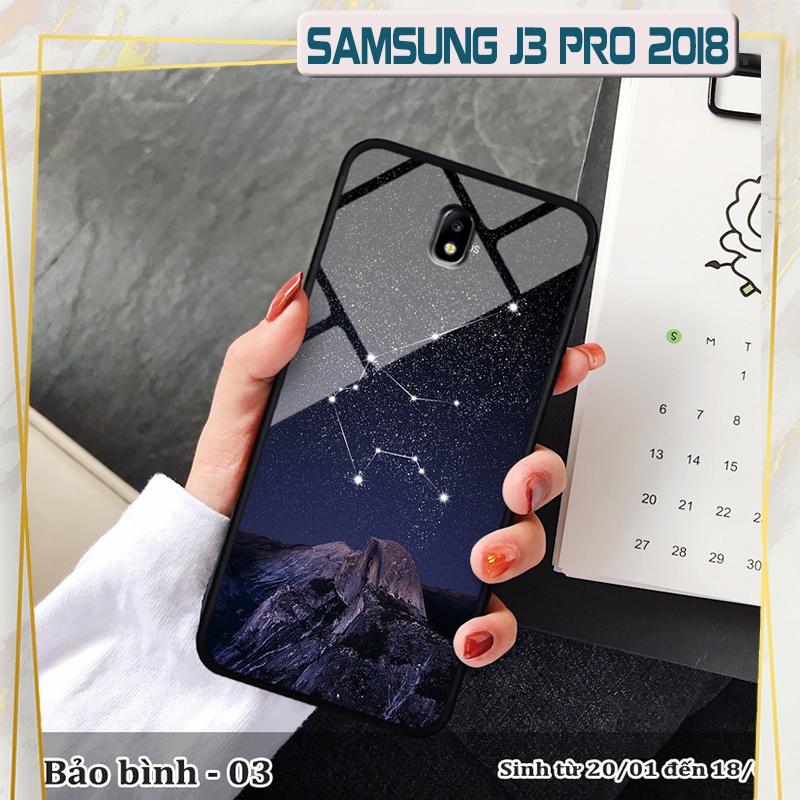 Ốp lưng cung hoàng đạo cho Samsung Galaxy J3 Pro 2018