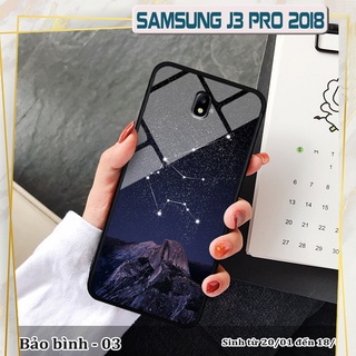 Ốp lưng cung hoàng đạo cho Samsung Galaxy J3 Pro 2018