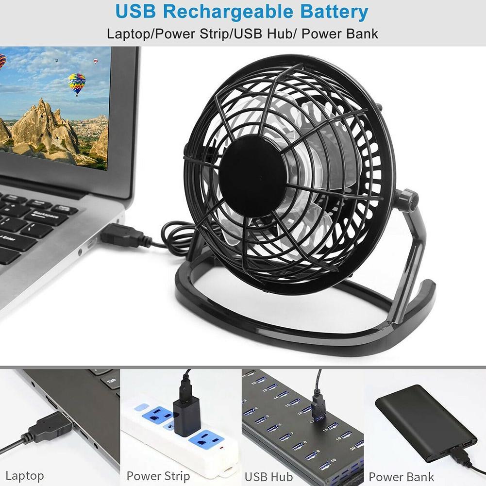 Quạt Usb Mini 4 Inch Tiện Dụng Cho Văn Phòng