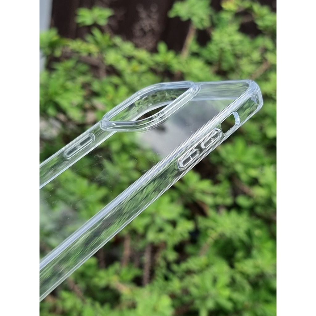 Ốp lưng Chính hãng Rock trong suốt iPhone 14 / iPhone 13 Series chống sốc, trầy xước không ố màu