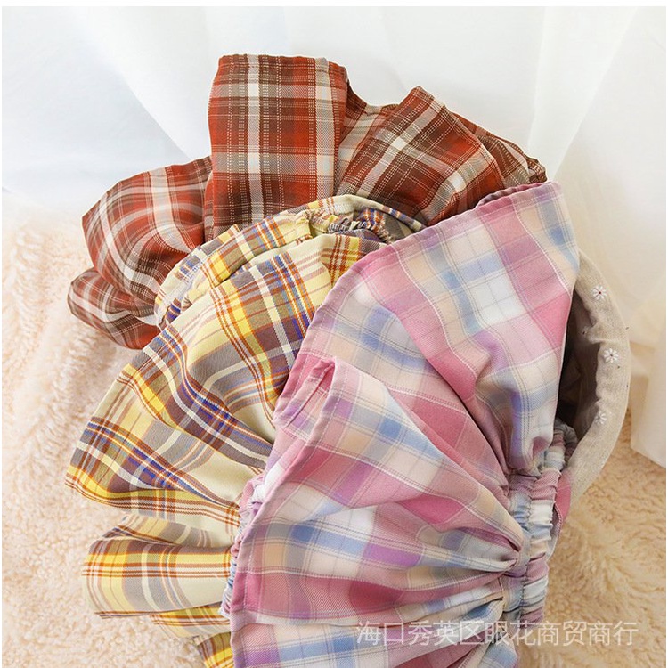 Chân Váy Ngắn Phong Cách Preppy Dành Cho Bé Gái Học Sinh 2021