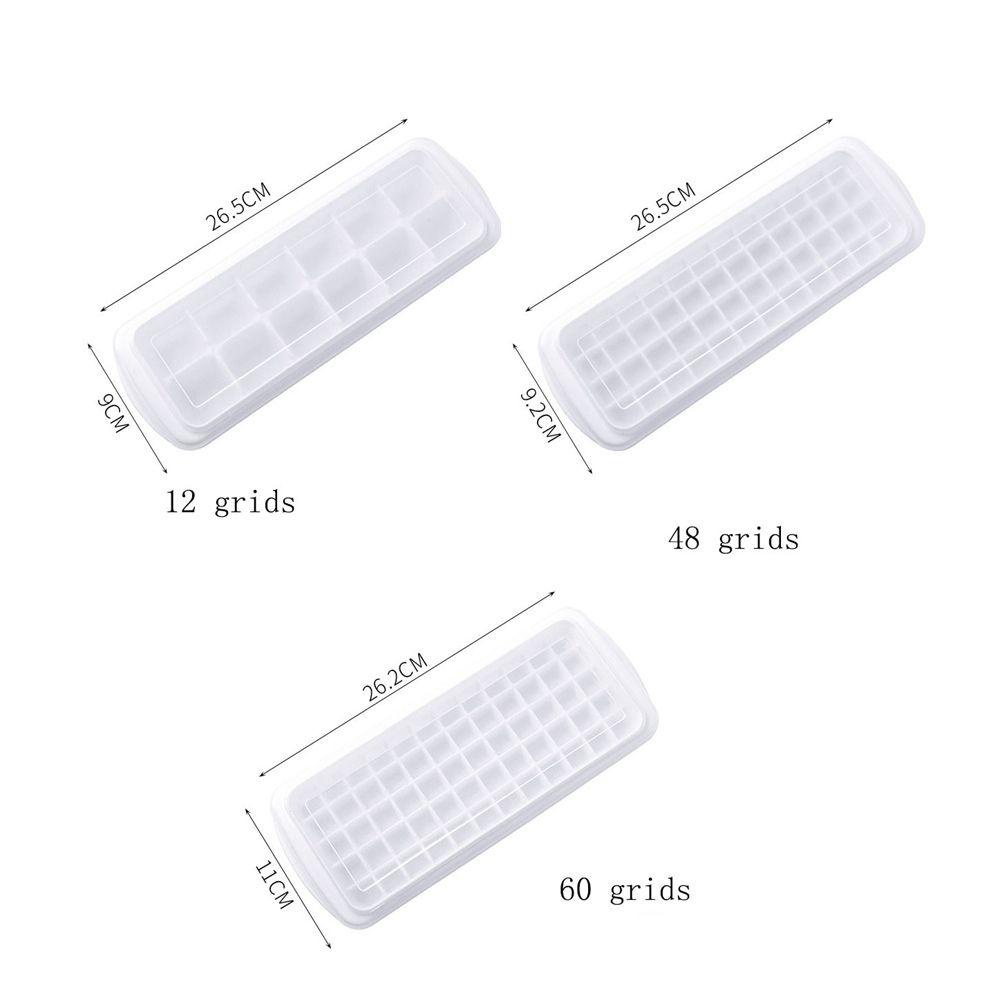 Khay Làm Đá Lạnh Có Nắp Đậy Tiện Lợi