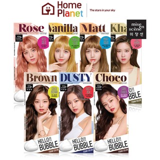 Thuốc nhuộm tóc bọt biển Hello Bubble Mise en scene Hàn Quốc mẫu mới