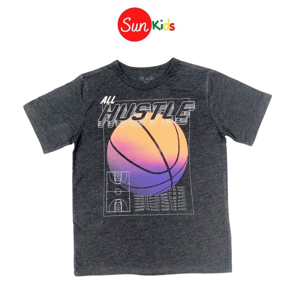 Áo thun bé trai xuất xịn, áo phông cho bé trai, chất cotton, size 5,6-16 tuổi,  - SUNKIDS