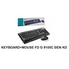 BÀN PHÍM+MOUSE FD G-9100C ĐEN (KD)