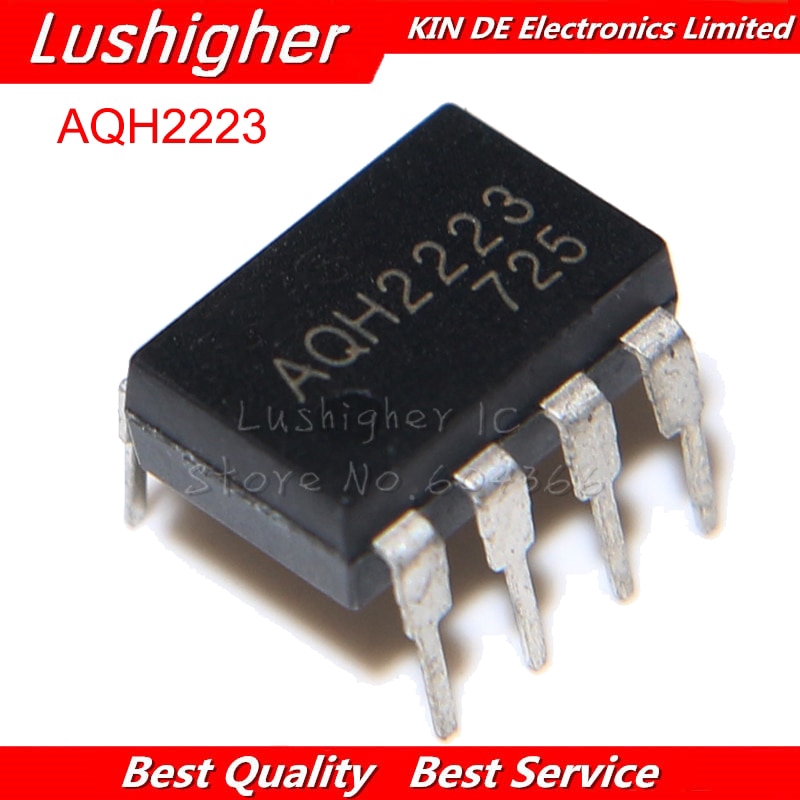 Set 10 Rơ Le Bán Dẫn Mới Aqh2223 Dip-7 2223 Dip7 Dip