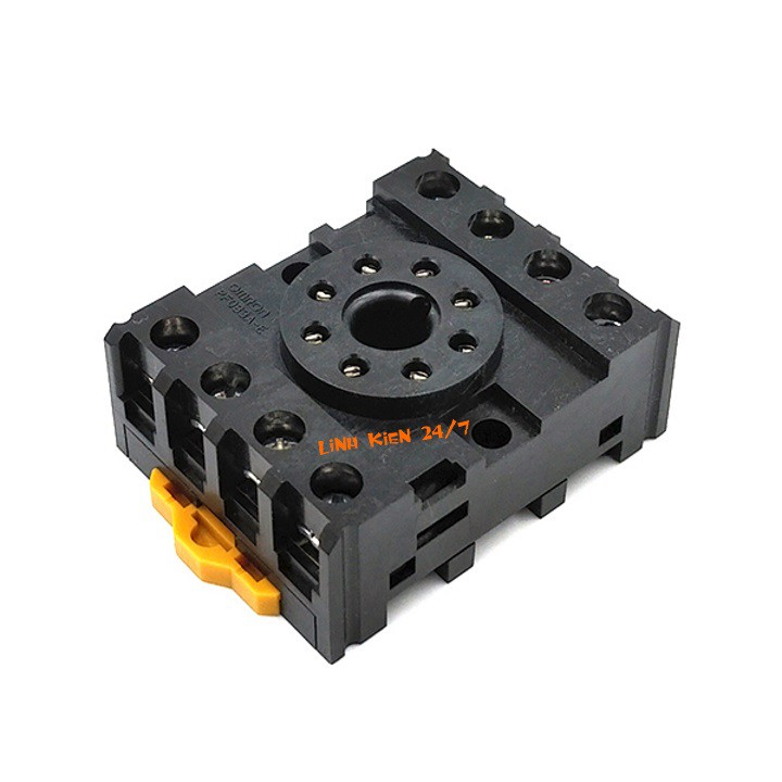 Đế Cắm 8 Chân Tròn PF083A Cho Các Mạch Timer, Relay Omron