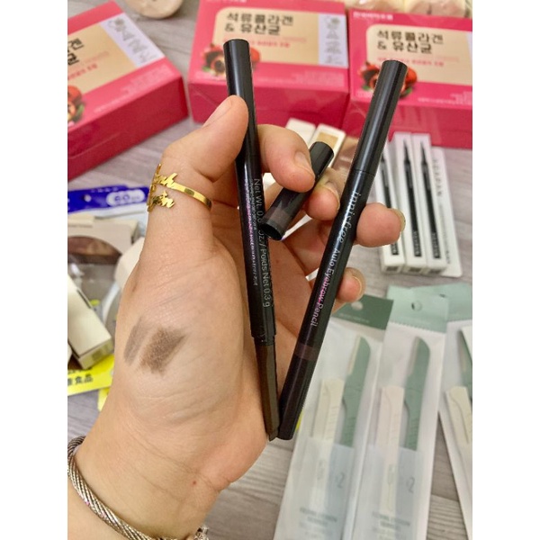 Chì Kẻ Mày 2 Đầu Innisfree Auto Eyebrow Pencil