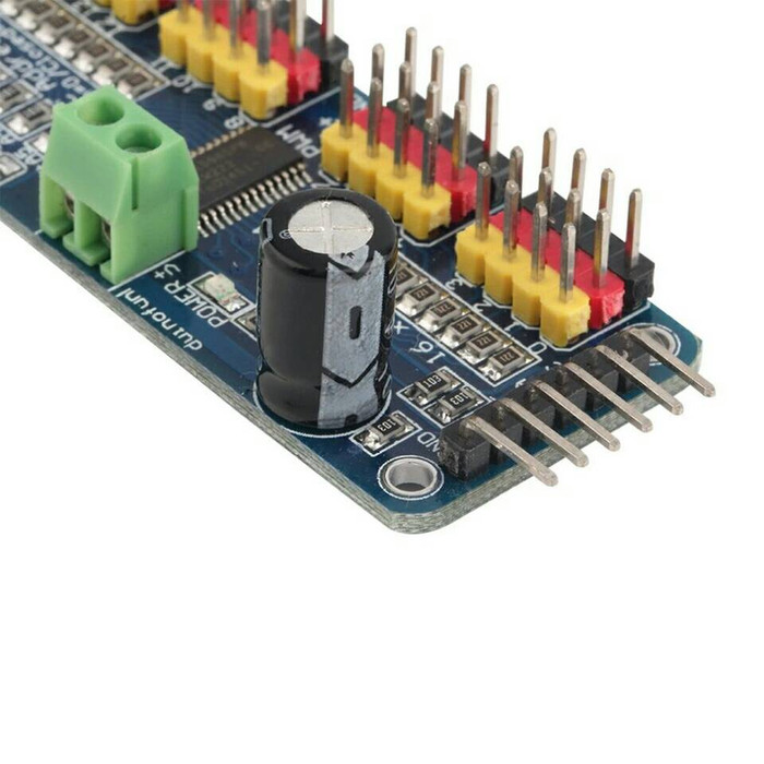 Mô Đun Điều Khiển Động Cơ Servo I2C Arduino Pca9685 16 Kênh 12-bit Pwm