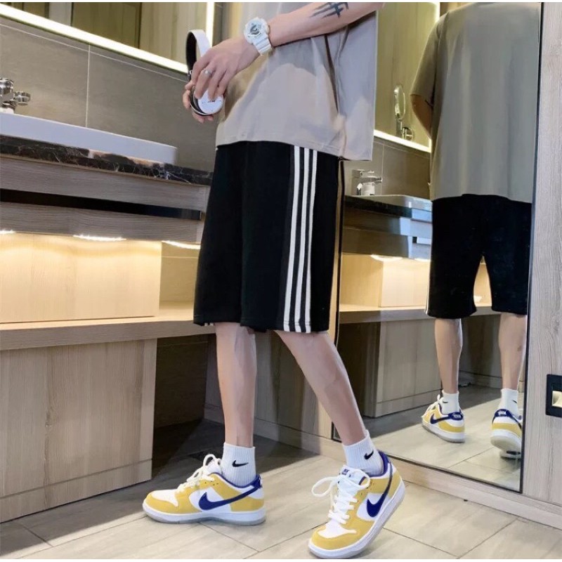 [ CHẤT VẢI THOÁNG MÁT ] QUẦN VẢI NGỐ KẺ 3 SỌC DÀNH CHO NAM (hàng có sẵn) | BigBuy360 - bigbuy360.vn