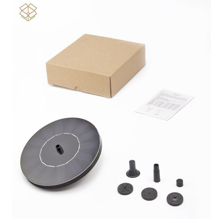 Máy bơm năng lượng mặt trời hình lá sen 1,4W
