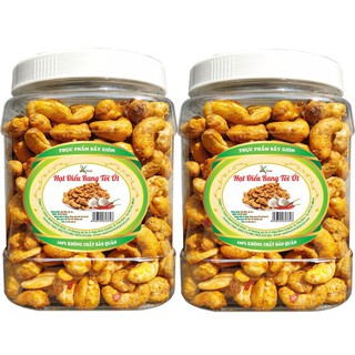 1kg hạt điều rang tỏi ớt skf - thiên đường ăn vặt