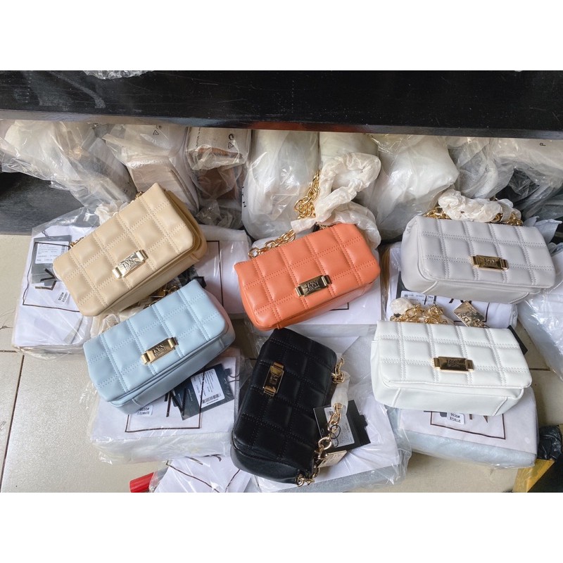 Túi lyn đeo chéo ô trám RITA mini