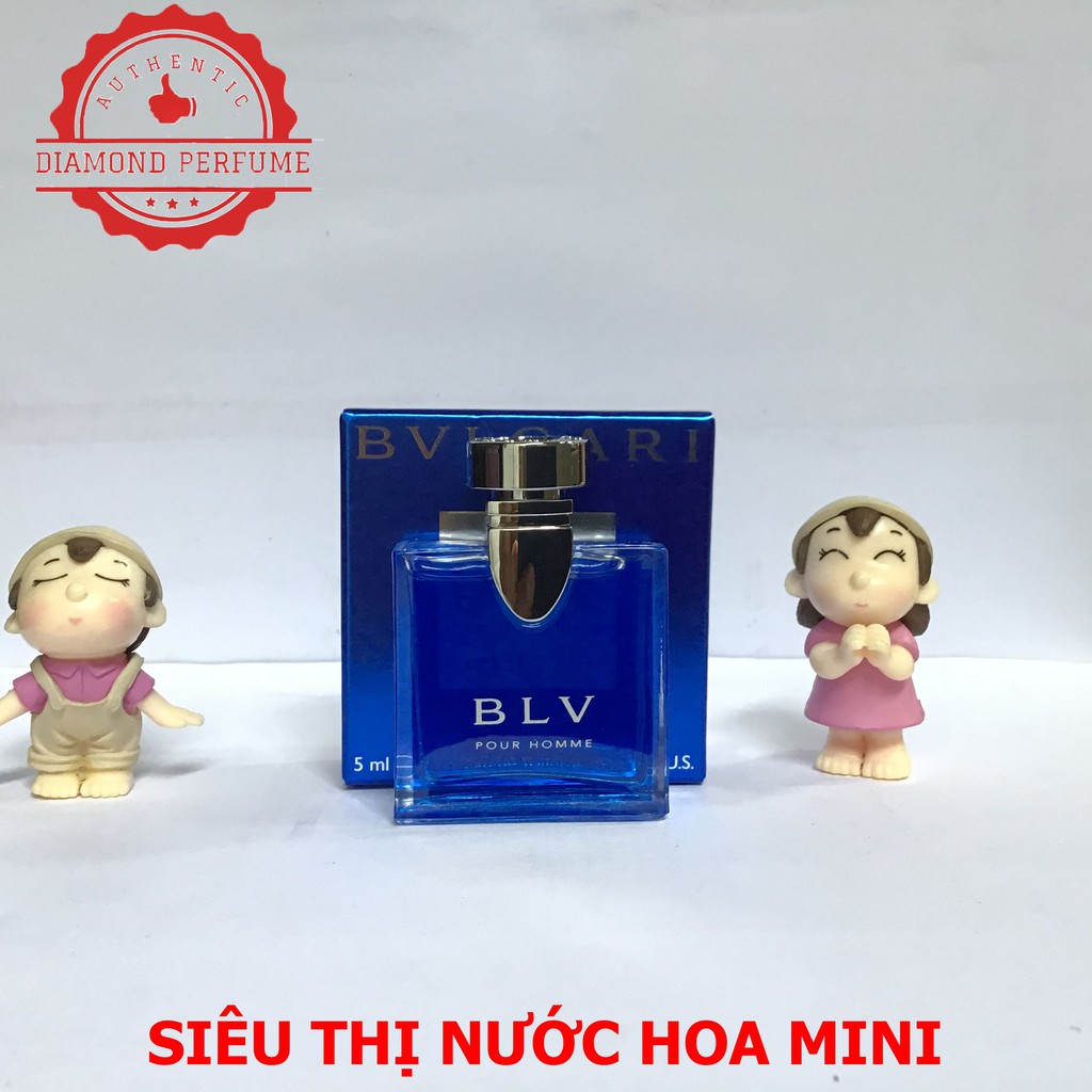 Nước hoa nam Bvlgari BLV Pour Homme EDT 5ml