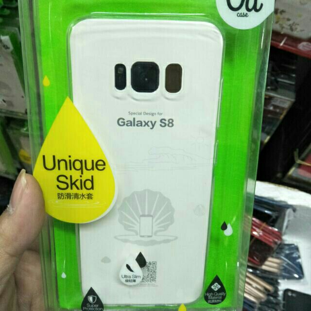 Ốp dẻo Vu case Galaxy S8 - Trong suốt
