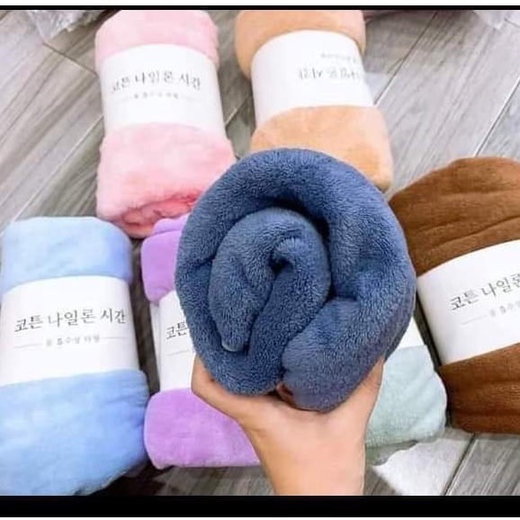 Khăn tắm Hàn Quốc loại 1 nặng 300g / 1 cái , Siêu thấm , Siêu mềm mịn