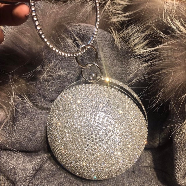 Cluth cầm tay kim sa tiệc