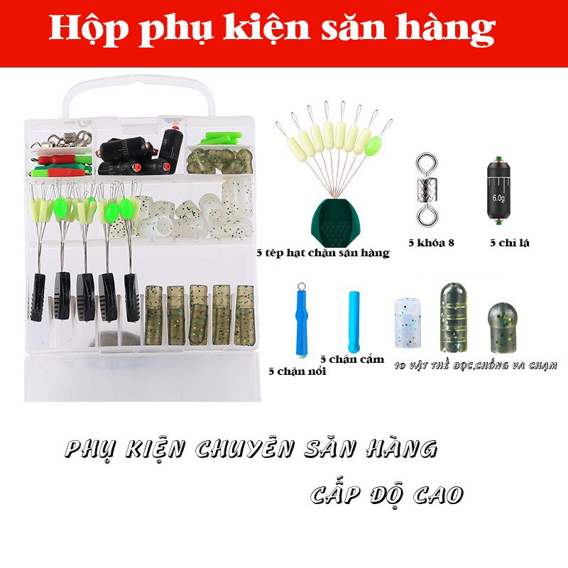 Hộp phụ kiện săn hàng combo 5 món - Phụ Kiện Câu Cá