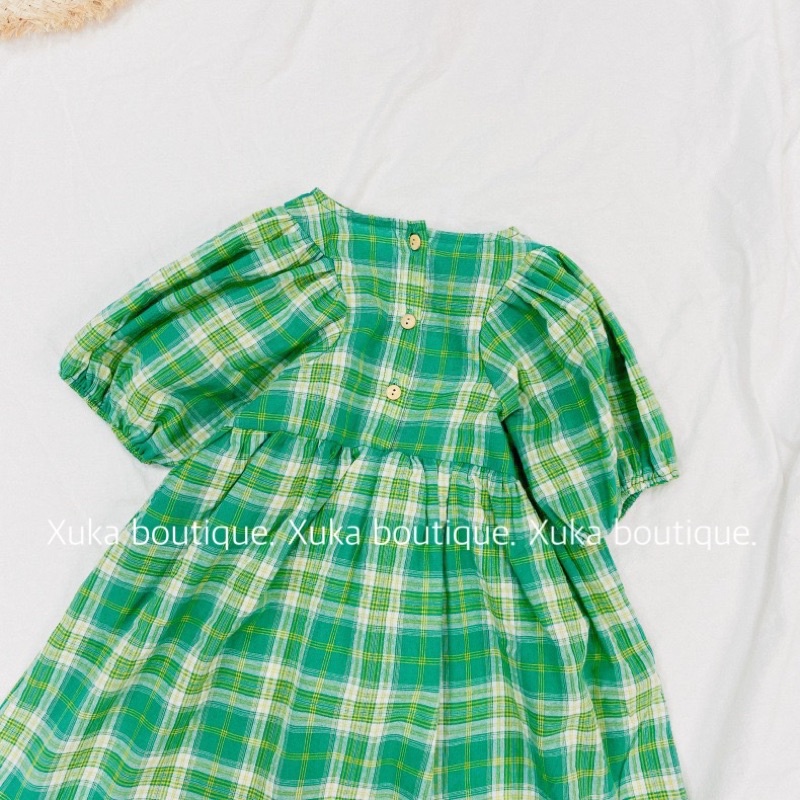 Váy Cộc Tay Mùa Hè Váy Bé Gái SKYBOMA KIDS Mẫu Mới 2022 Cho Bé Gái [Ảnh Thật]