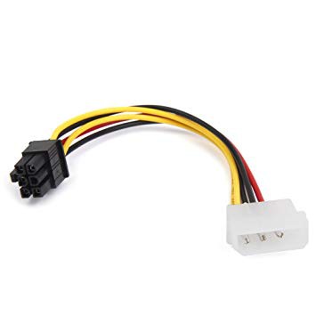 Dây chuyển đổi nguồn 4 PIN sang 6 PIN