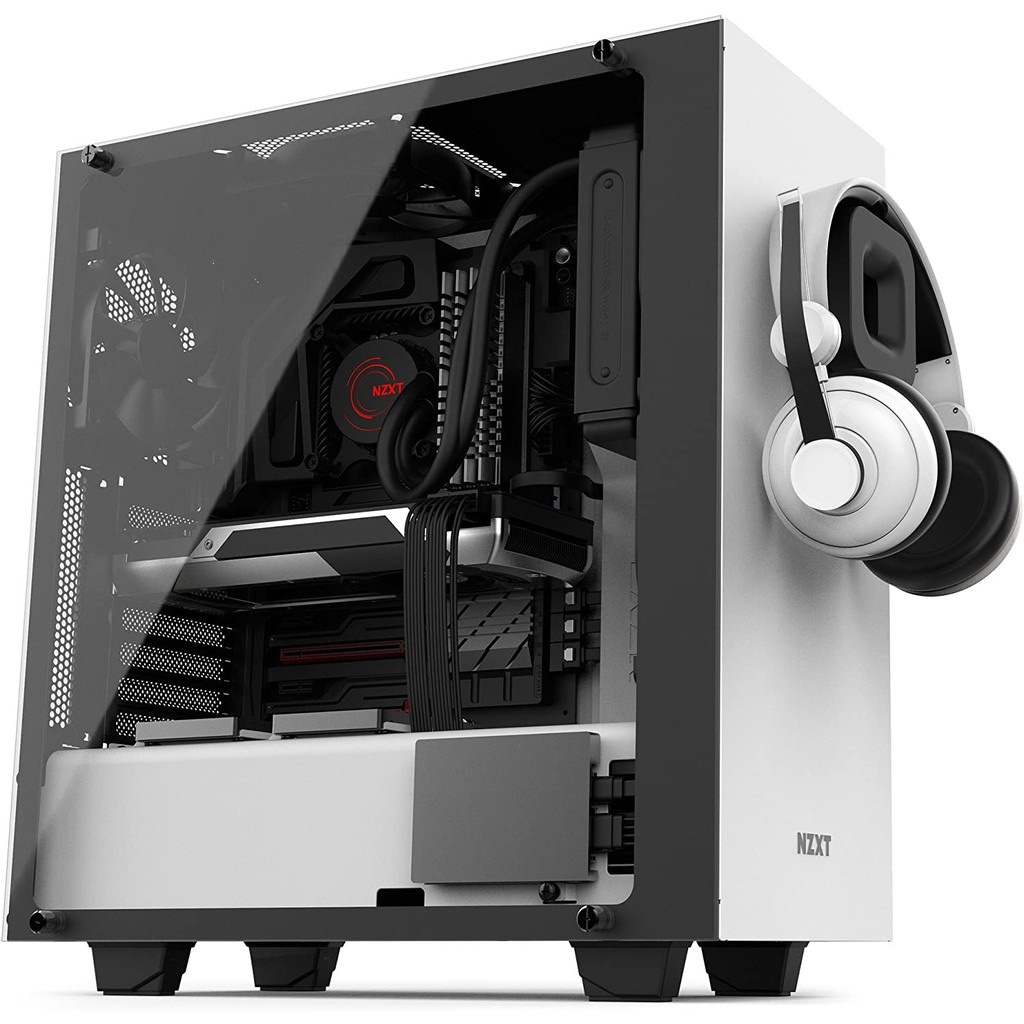 Giá Treo Tai Nghe Nam Châm Gắn Case NZXT &quot;PUCK&quot; - 3 Màu Trắng/ Đen/ Đỏ