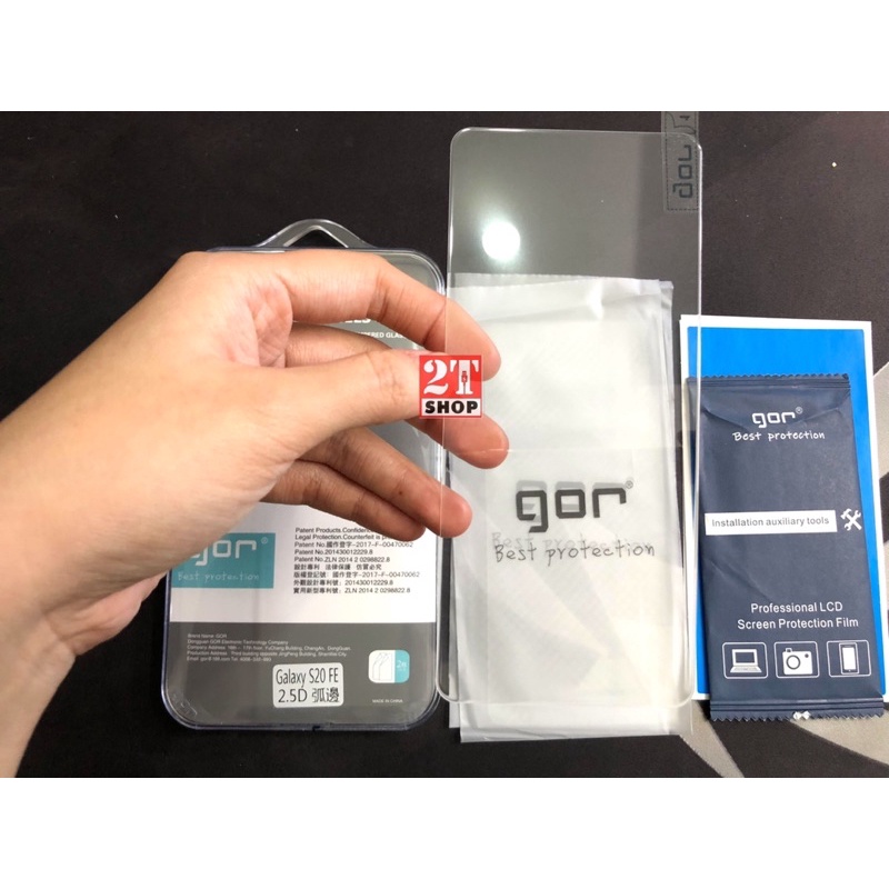 KÍNH CƯỜNG LỰC GOR GALAXY S20 FE FULL MÀN HÌNH