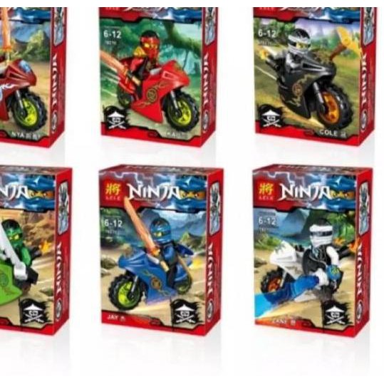 Mới 1 Mô Hình Xe Mô Tô Lego Ninjago