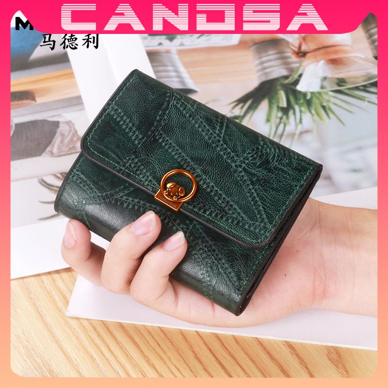 Ví nữ mini cao cấp ngắn cute nhỏ gọn bỏ túi thời trang giá rẻ NG58