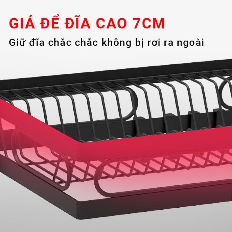 KỆ CHÉN BÁT CAO CẤP 2 TẦNG Đa Năng