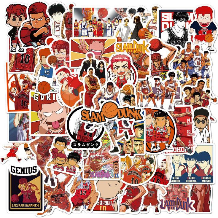 Sticker dán cao cấp Slam Dunk Cực COOL ms#161