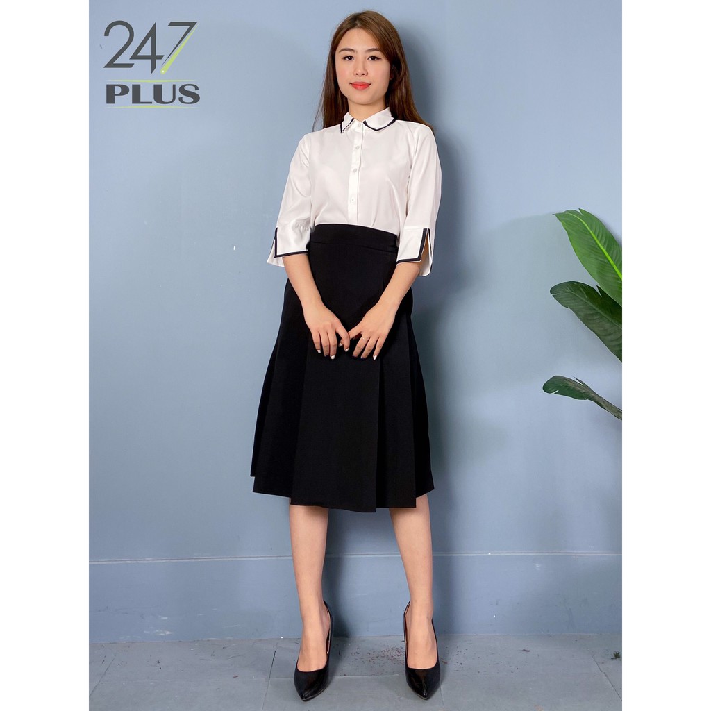 Áo sơ mi viền tay lỡ | BigBuy360 - bigbuy360.vn