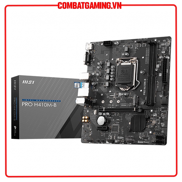 Main Board MSI Pro H410M-B (chipset Intel H410 / 2x DDR4 / USB 3.2 )