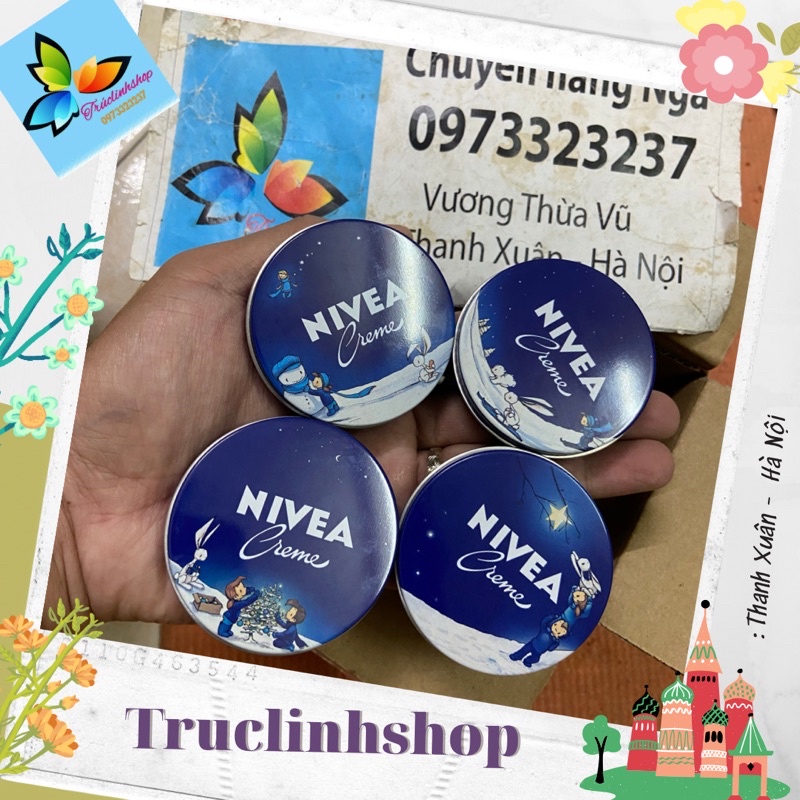 Kem dưỡng da nivea creme 30ml đức chống nẻ da khô cho bé