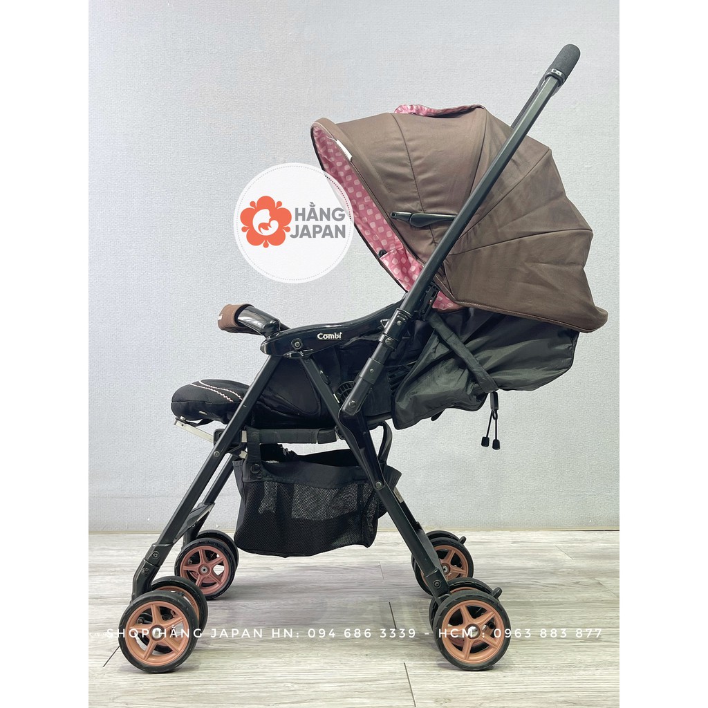 Xe đẩy thanh lý mới 90%Combi Mechacal CZ 400 2 chiều siêu nhẹ cho bé từ 0-36 BH 1 năm