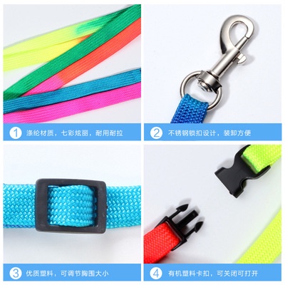 Dây Dắt Chó Đi Dạo Nhiều Màu Sắc Lựa Chọn Tiện Dụng