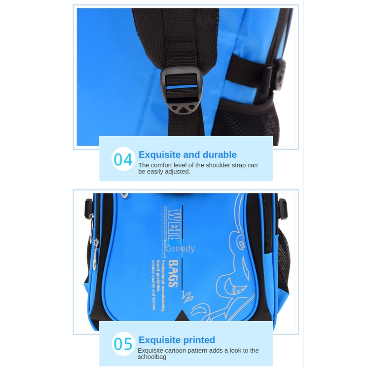 Ba Lô Học Sinh Chống Thấm Nước Chất Lượng Cao Cho Bé