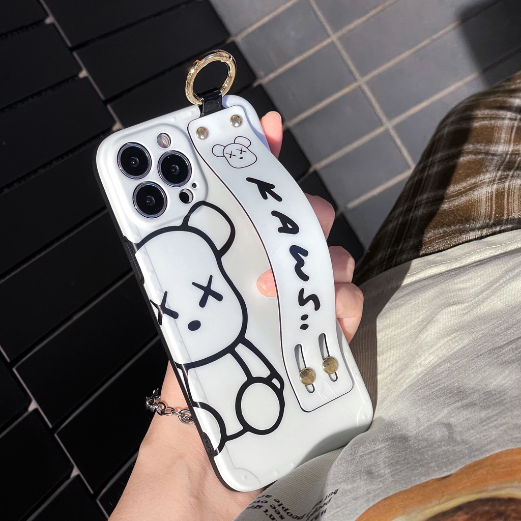 Ốp Điện Thoại In Gấu kaws Sang Trọng Cho iphone 15 Pro Max 14 Pro Max 13 Pro Max i13 13pro 11ProMax i11 iX Xs XR Xs Max 12Pro 12 Pro Max