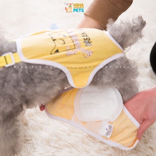 Tả Cho Chó Combo 30 Miếng, Tã Bỉm Cho Chó Cái Siêu Dầy Thấm Hút Tốt