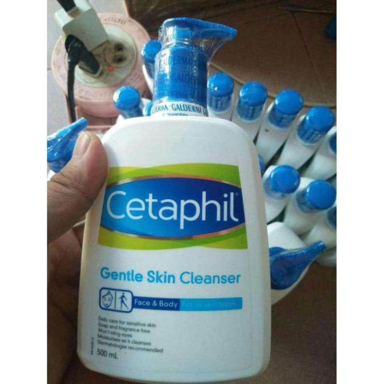 Sữa rửa mặt Cetaphil Gentle Skin Cleaner chai 500ml