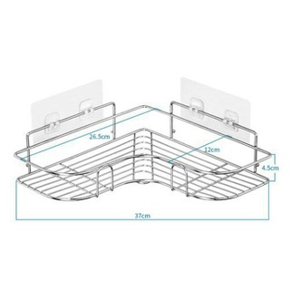 kệ góc sắt dán tường