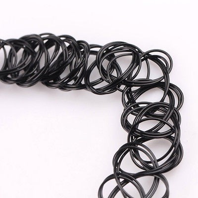 flowersqueen Vòng cổ choker co dãn phong cách Retro Gothic
