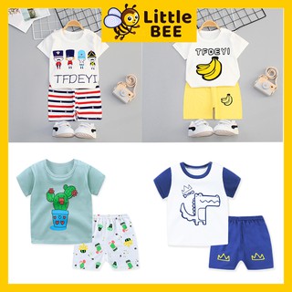 Bộ quần áo bé trai, bộ quần áo bé gái, áo phông trẻ em cao cấp 100% COTTON, quần áo trẻ em hè 2021 thoáng mát, dễ chịu.