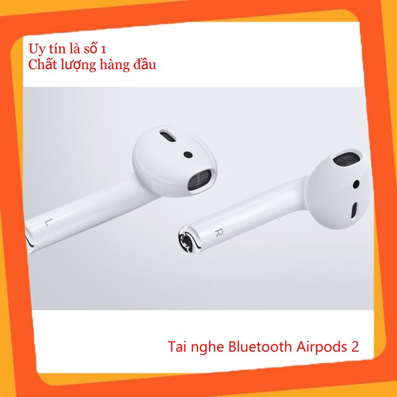 [AIRPODS 2] tai nghe bluetooth không dây nhét tai đổi tên định vị Phiên Bản Airpod 2 cao cấp bobstore01 | BigBuy360 - bigbuy360.vn