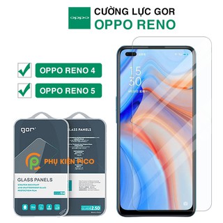 Kính cường lực Reno 4 / Reno 5 / Reno 6 5G full màn hình chính hãng Gor - Dán màn hình Oppo Reno 4 / Reno 5 / Reno 6