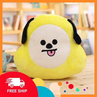 GHESOC gối bts ôm mềm mại bông xinh xắn Gấu BT 21 tata COOKY CHIMMY KOYA VAN SHOOKY RJ MANG 2019