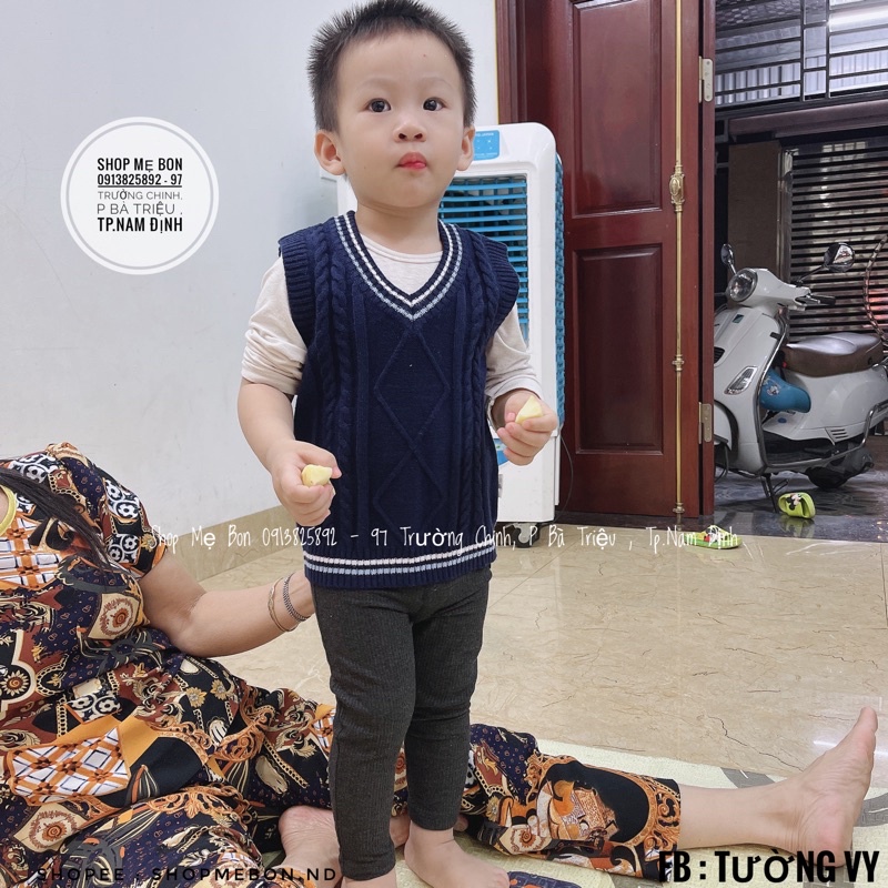 Áo Gile len Dokma cho be 2-6y