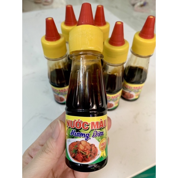 1 chai Nước màu Hương Dừa 80g , nước màu ướp thịt, kho cá, tạo màu