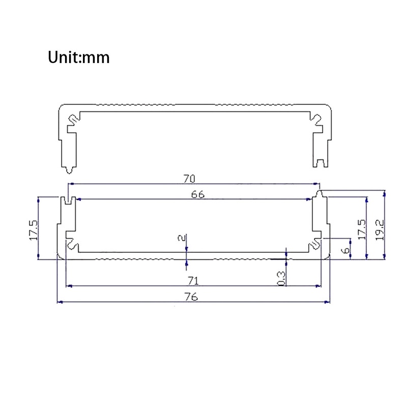 Hộp Nhôm Pcb 100x76 X 35mm Đựng Phụ Kiện Điện Tử