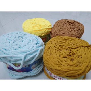 Len bông sữa cuộn to 200g