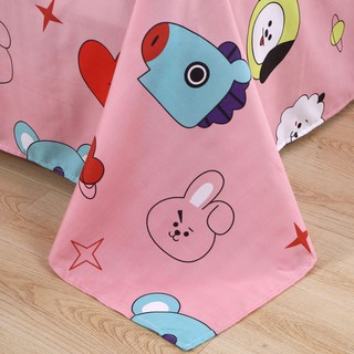 BỘ CHĂN GA GỐI BT21 BTS